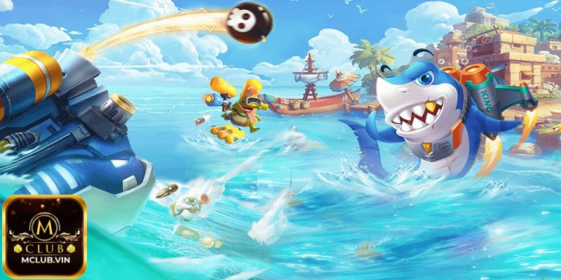 Một số loại vũ khí trong game Bắn cá MClub