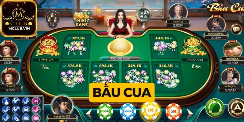 Quy trình đăng ký chơi Bầu cua MClub online